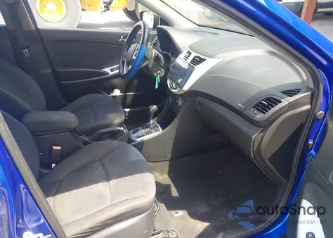 2013 Hyundai Accent Se z USA, uszkodzony, nr VIN KMHCU5AE0DU097199